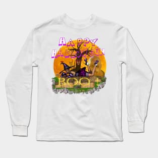 Halloween Witch Long Sleeve T-Shirt